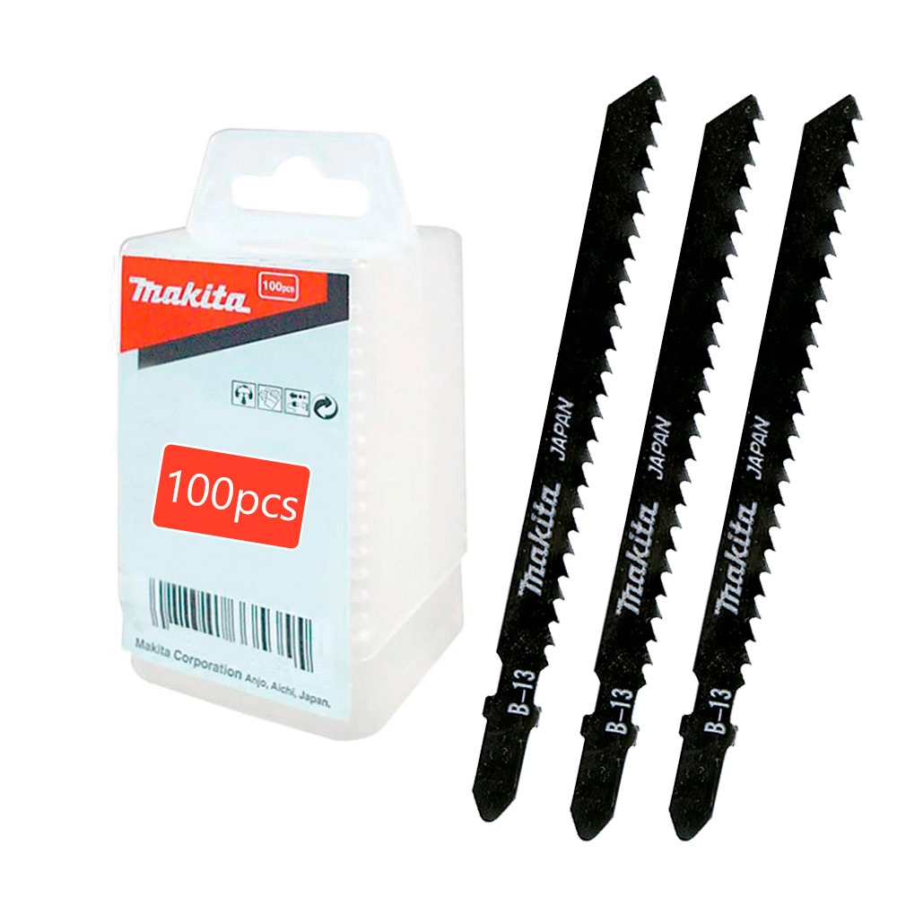 Lâmina Serra Tico-Tico 100 Peças Madeira e PVC B13 B07705 Makita