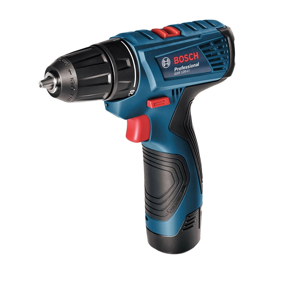 Parafusadeira Furadeira 2 Baterias 12V GSR120 GDR120 Bosch