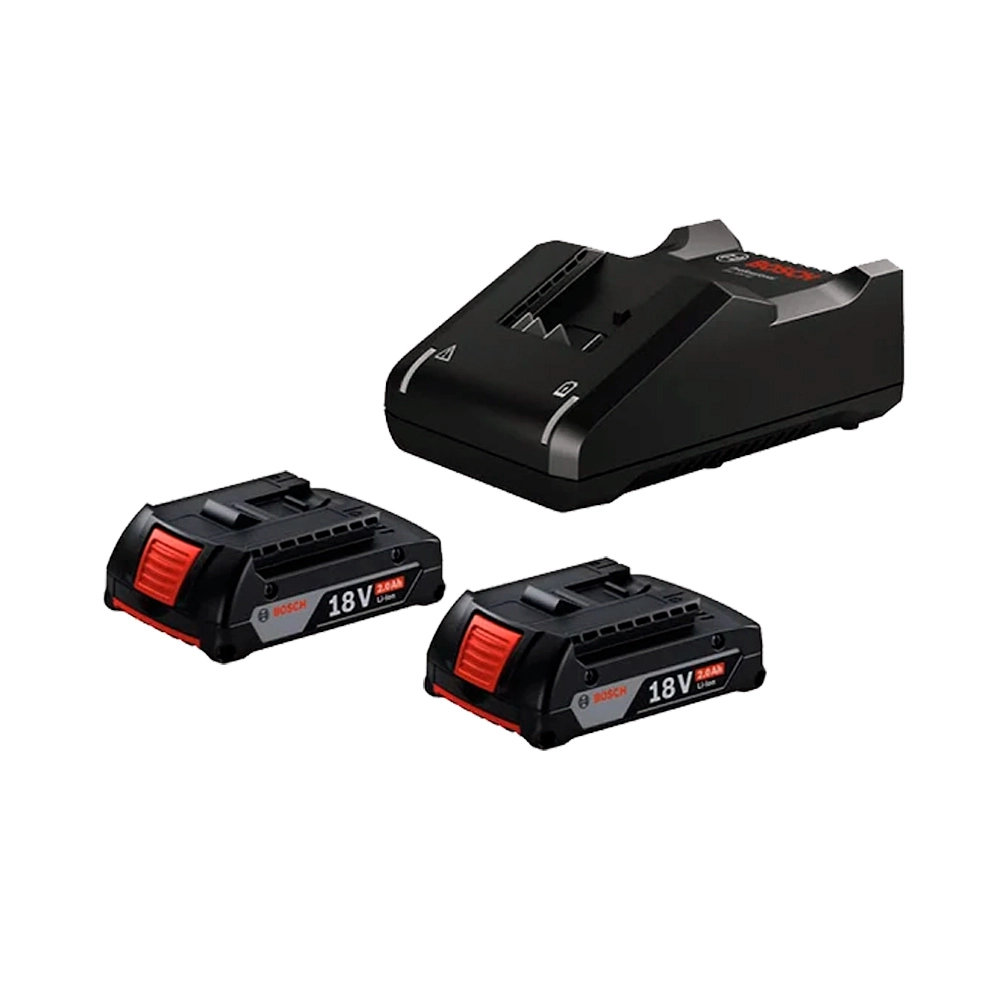 Kit Parafusadeira e Furadeira 2 Bat 2Ah 18V Bivolt Com Maleta GSB18V65 + GDX18V285 Bosch