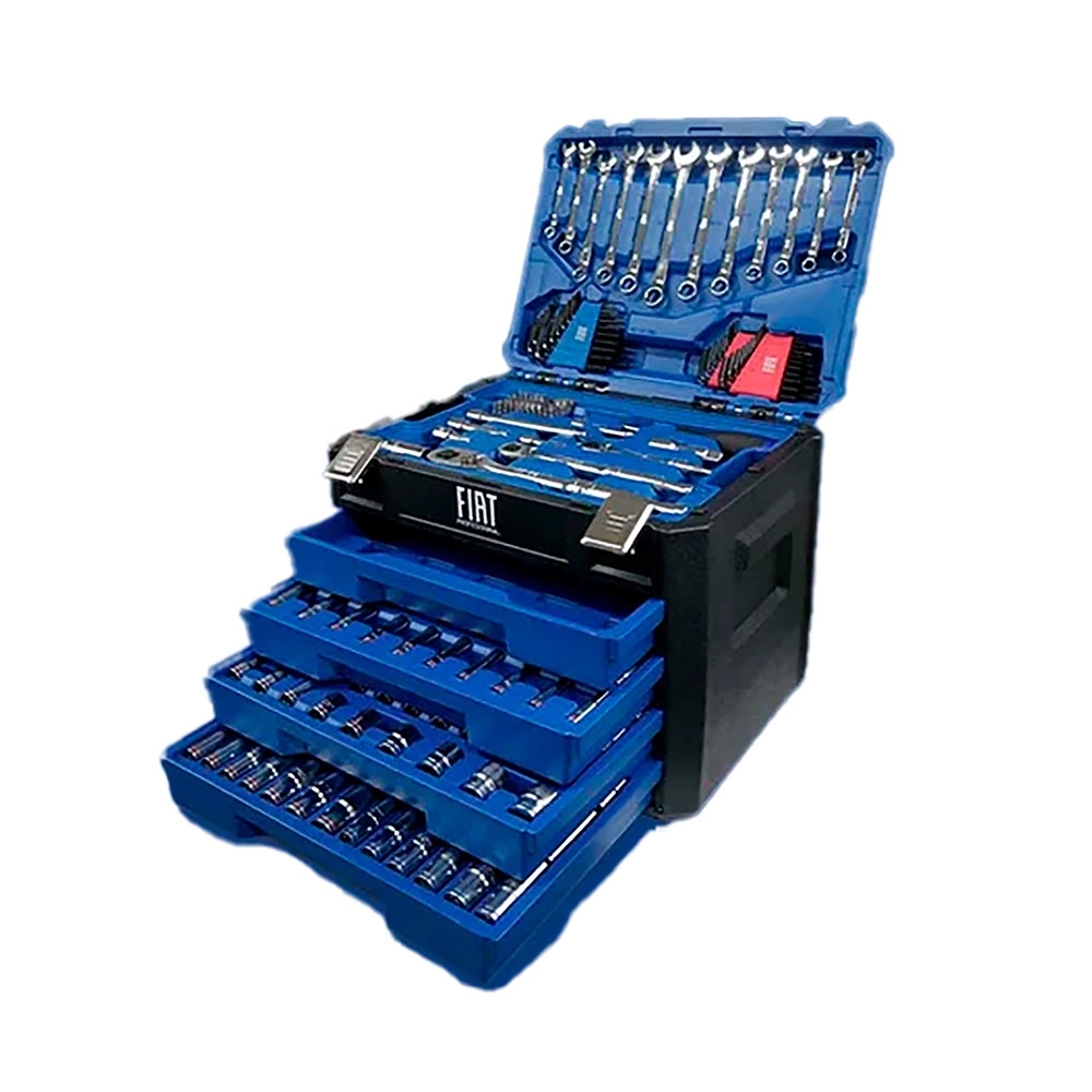 Kit Ferramentas Cromo Vanadio Armate 280 Peças Fiat Kit Ferramentas Cromo Vanadio Armate 280 Peças Fiat