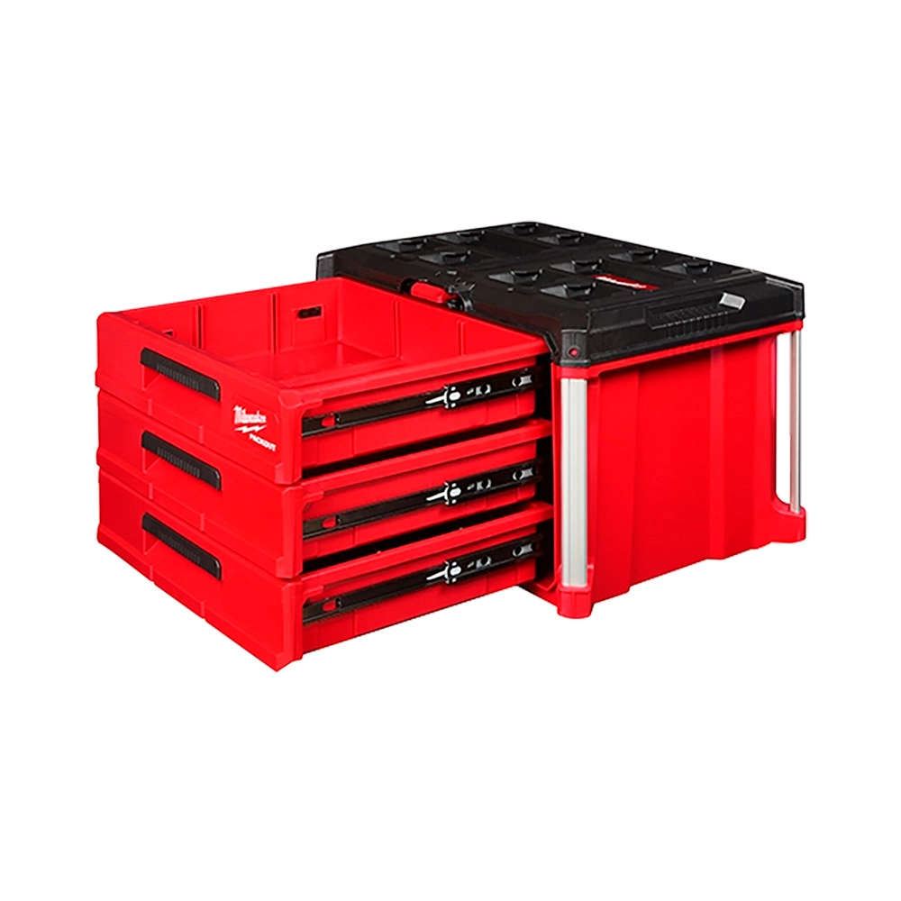 Caixa de Ferramentas 3 Gavetas Packout 48228443 Milwaukee