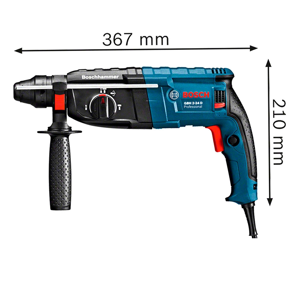 Martelete Rompedor Sds Plus 820W GBH224D Heavy Duty Bosch