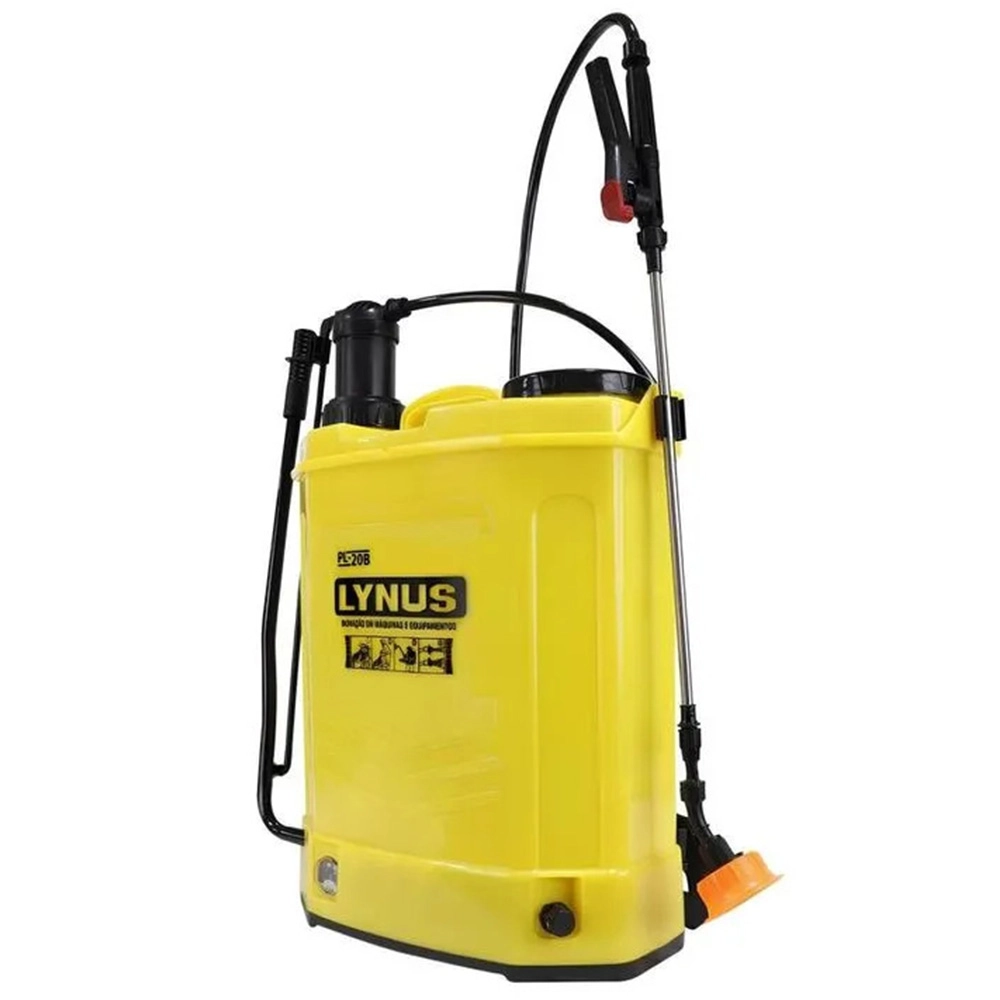 Bomba Veneno Pulverizador Elétrico Costal Bateria 18L PL20B Lynus Bomba Veneno Pulverizador Elétrico Costal Bateria 18L PL20B Lynus