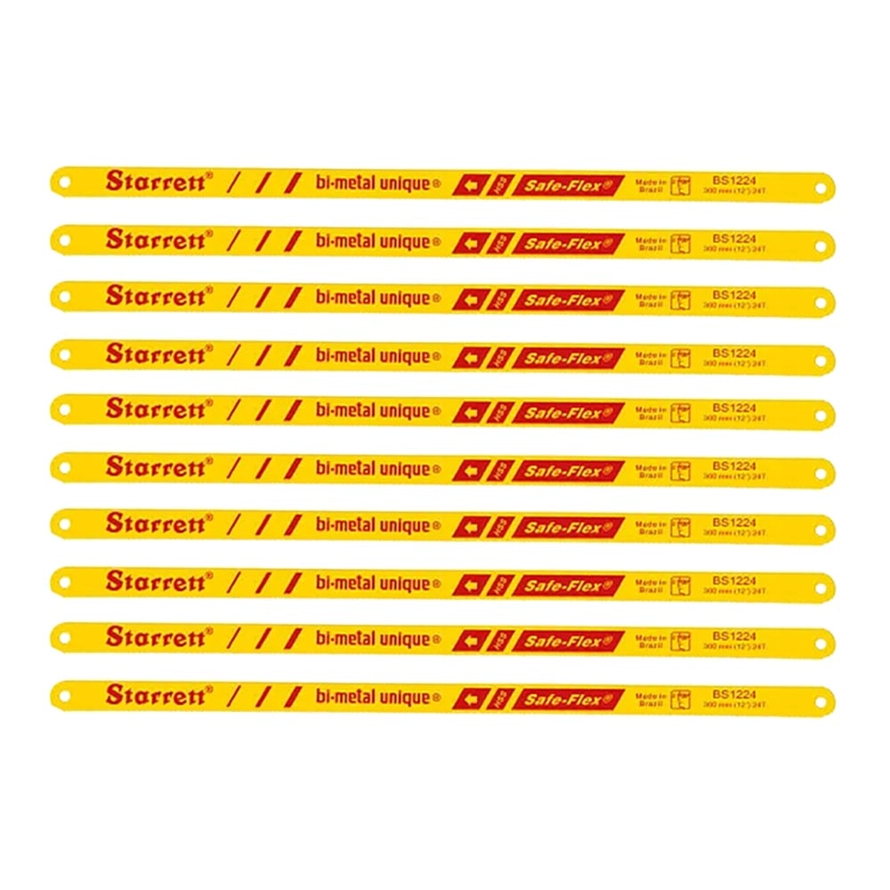 Lâmina Serra Manual Bimetálica Com 10 Un 12Pol 24d BS1224 Starrett