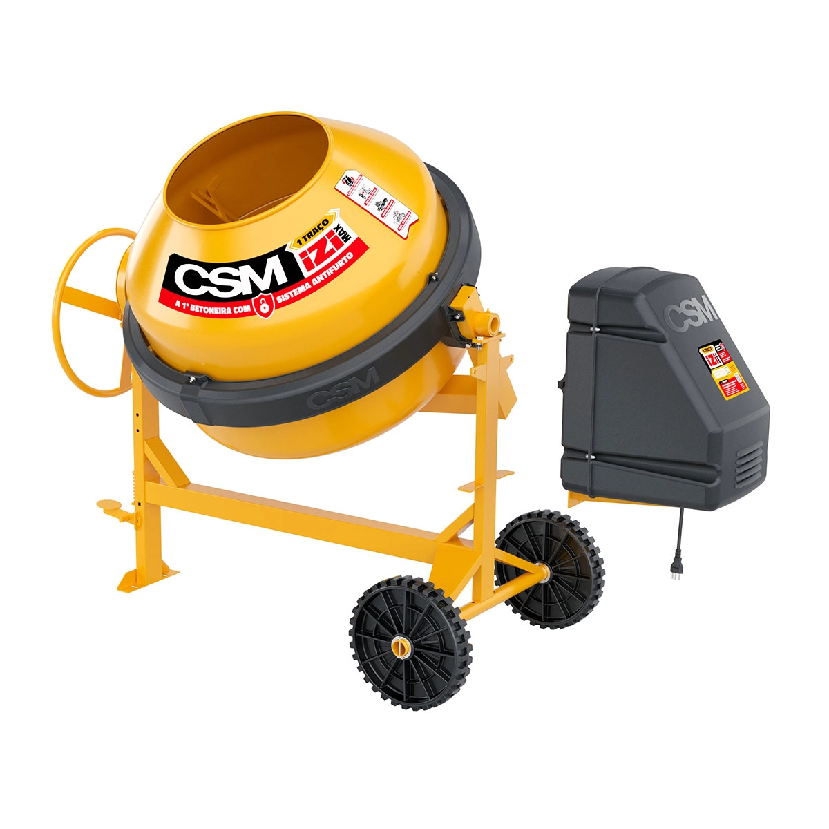 Betoneira 400 Litros 1 Traço 2CV Com Sistema Antifurto IZI MAX CSM