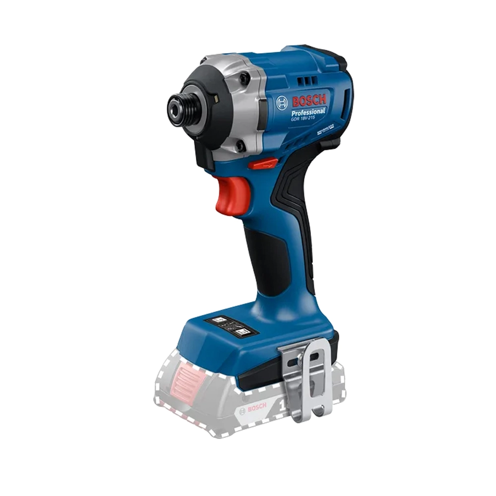 Parafusadeira de Impacto 1/4'' 2 Baterias e Carregador 2Ah Brushless GDR18V215 Bosch Parafusadeira de Impacto 1/4'' 2 Baterias e Carregador 2Ah Brushless GDR18V215 Bosch