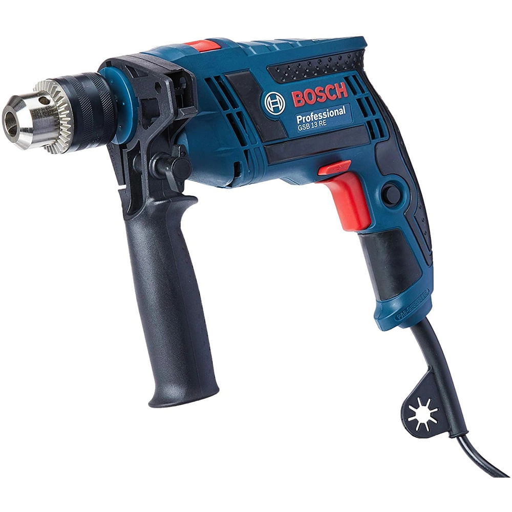 Furadeira De Impacto 1/2" (13mm) 650W GSB13RE Heavy Duty Bosch 