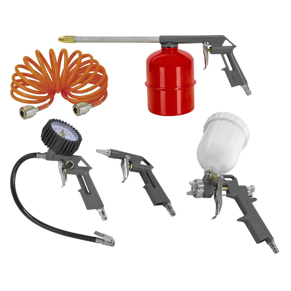 Kit Acessório Compressor de Ar 5 Peças Schulz Kit Acessório Compressor de Ar 5 Peças Schulz