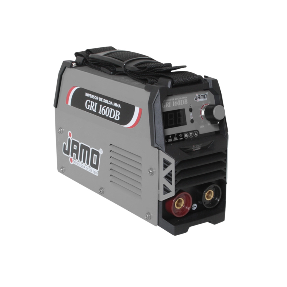 Inversor de Solda MMA Display Digital e Acessórios Bivolt GRI160DB JAMO Inversor de Solda MMA Display Digital e Acessórios Bivolt GRI160DB JAMO