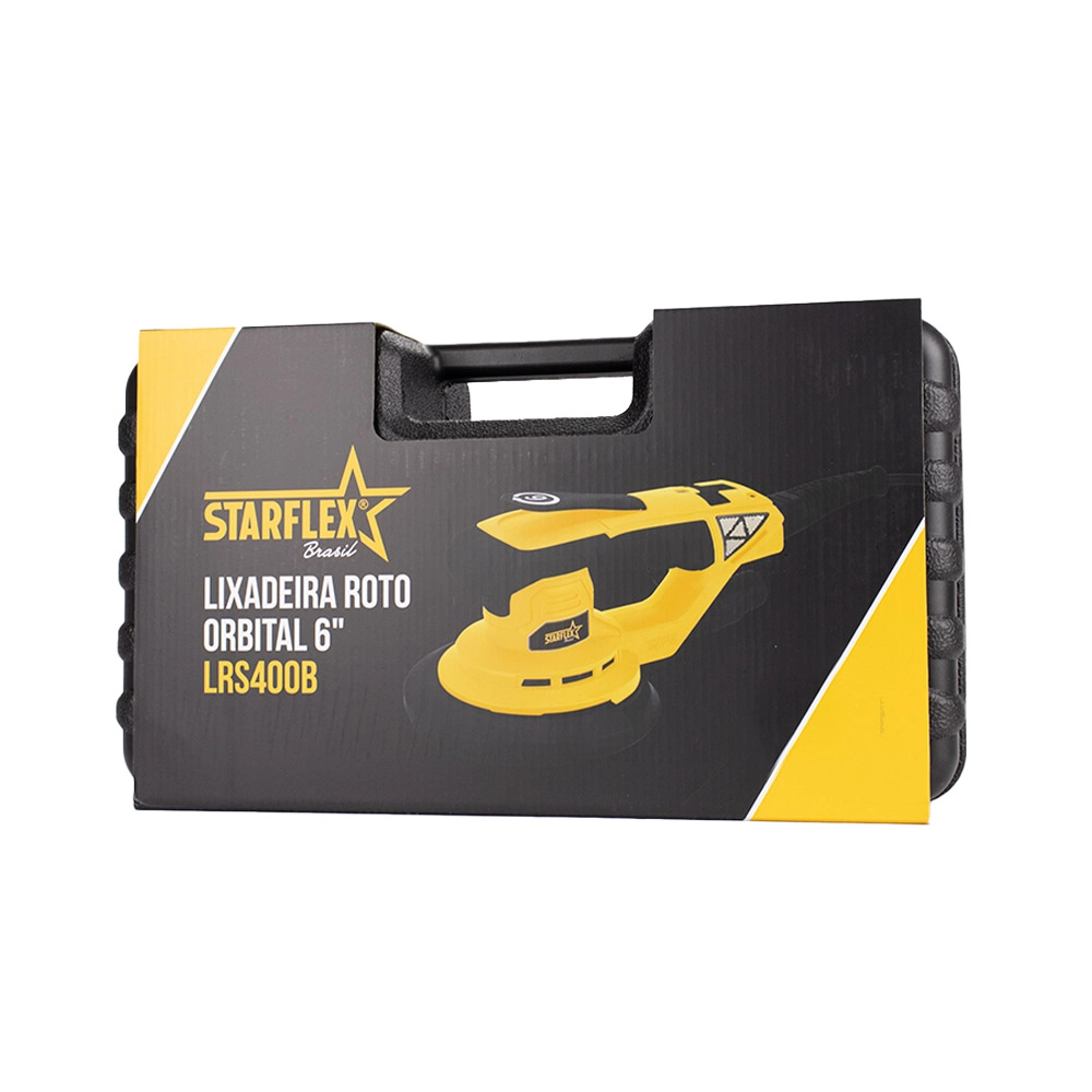 Lixadeira Profissional Roto Orbital 6" 400W Brushless LRS400B Starflex