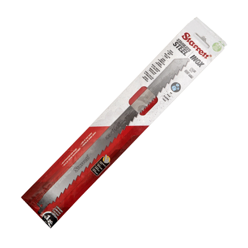 Kit 2 Lâmina Serra Sabre Inox Para Açougue 30cm SS123 Starrett