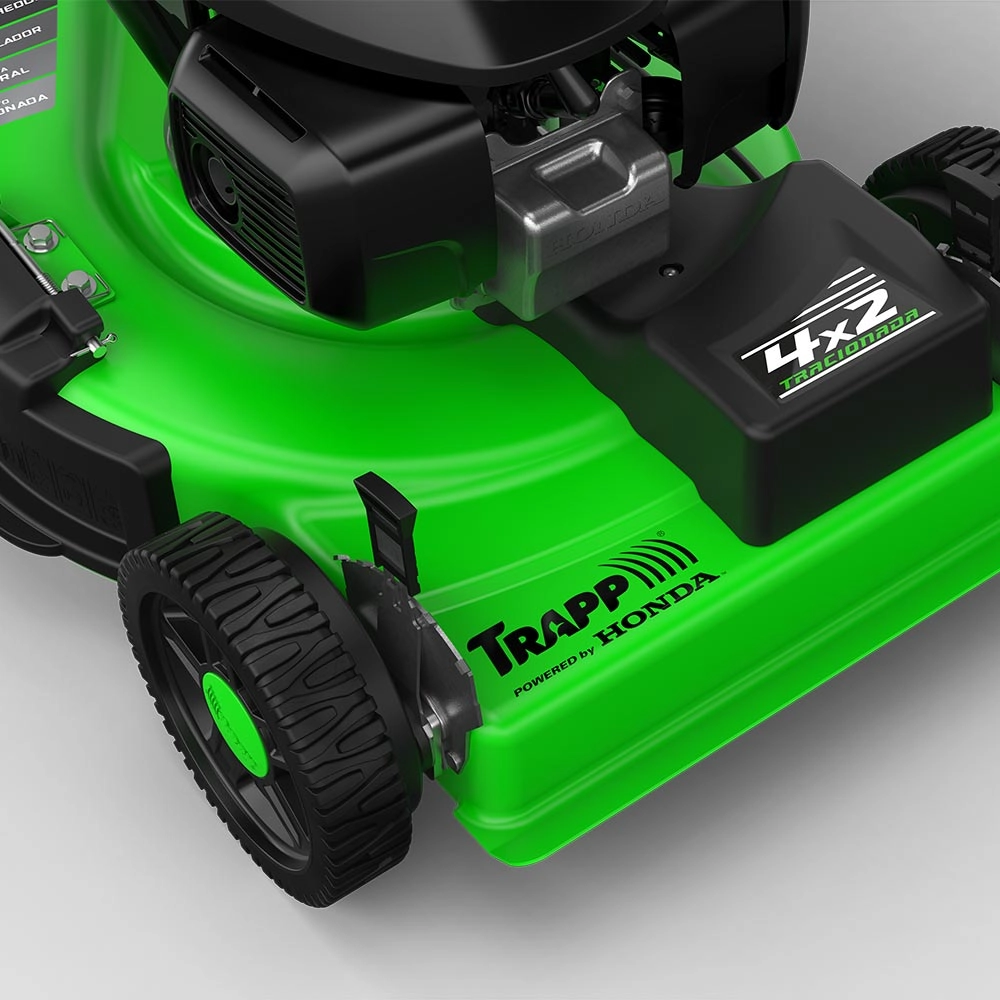 Cortador Grama Gasolina Recolhedor e Tração Motor Honda 6,5HP 201cc TH750 Trapp