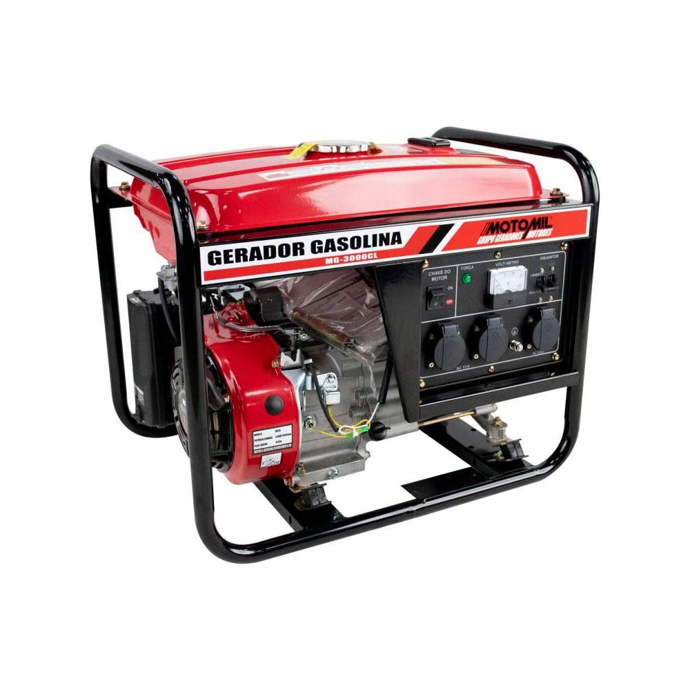 Gerador De Energia Gasolina 4t MG3000CL1 Motomil Gerador De Energia Gasolina 4t MG3000CL1 Motomil