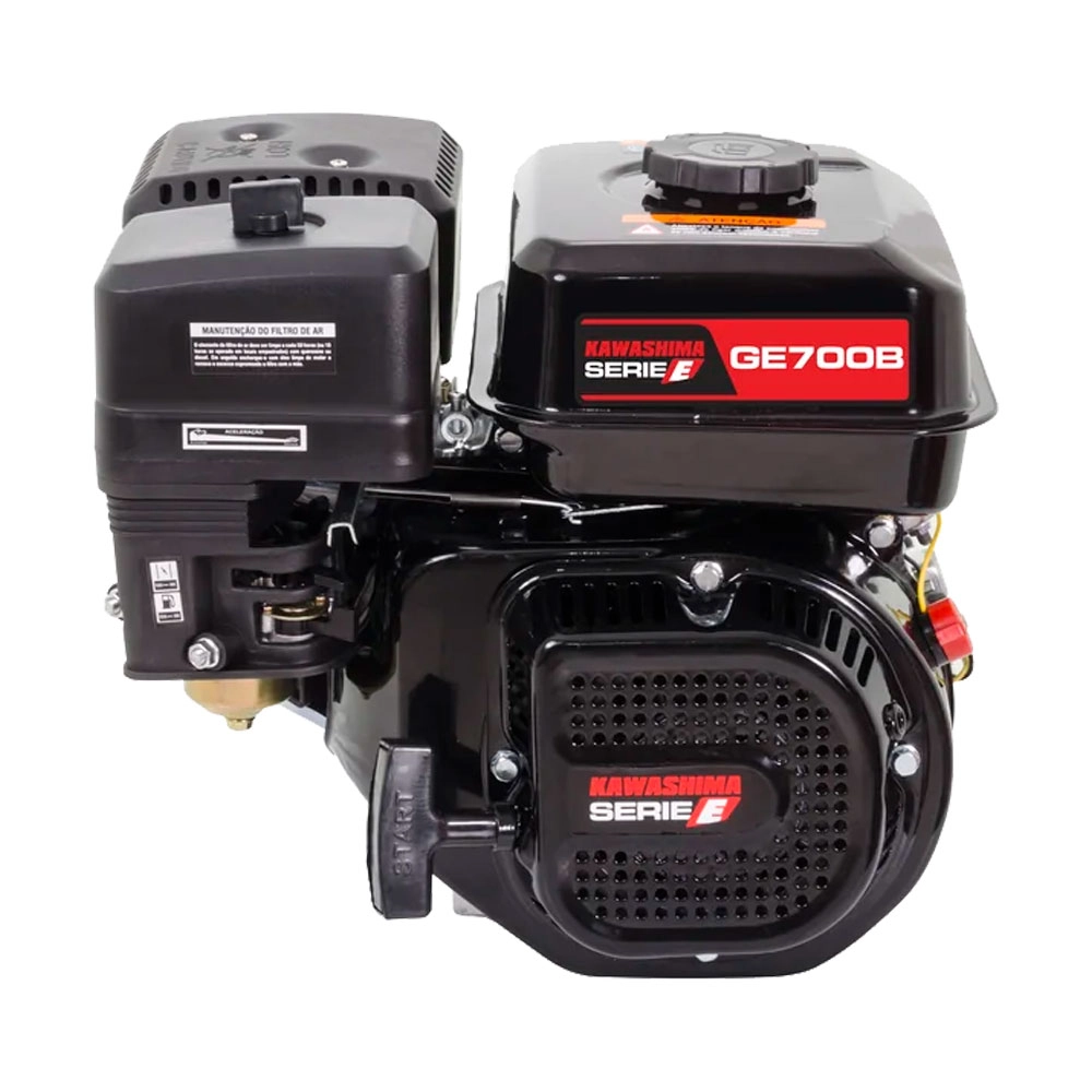 Motor Estacionário Partida Manual Gasolina 7Hp 4T GE700B Kawashima