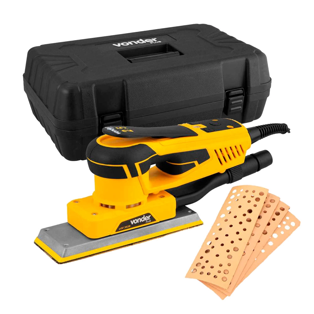 Lixadeira Orbital Brushless 350W LOV352B Vonder Lixadeira Orbital Brushless 350W LOV352B Vonder