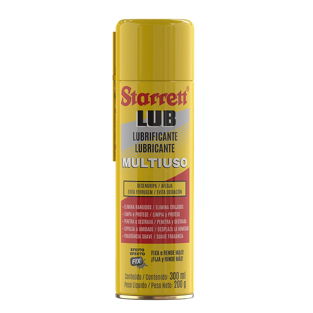 Óleo Lubrificante Multiuso Spray 300ml 12un SLUB300 Starrett