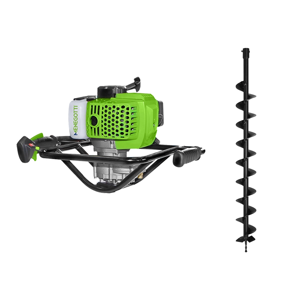 Perfurador Solo Gasolina 52cc 2t Com Broca 8x80cm MCC MPS52 Menegotti Perfurador Solo Gasolina 52cc 2t Com Broca 8x80cm MCC MPS52 Menegotti