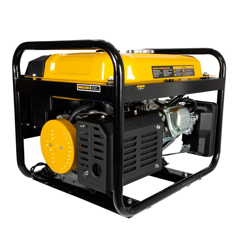 Gerador Gasolina 4T Partida Elétrica Bivolt 6,5HP Máx 4Kva GMR4000E CSM