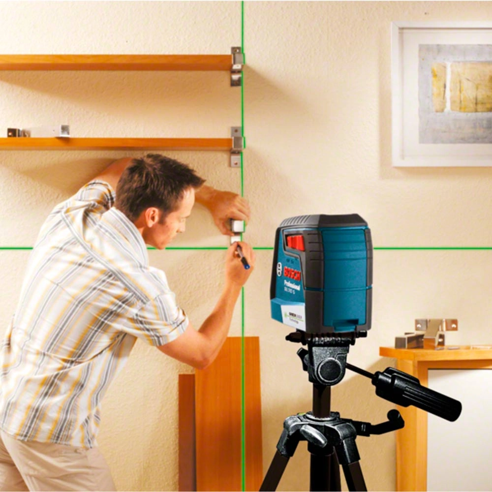 Nível Laser Verde Com Acessórios GLL212G Bosch