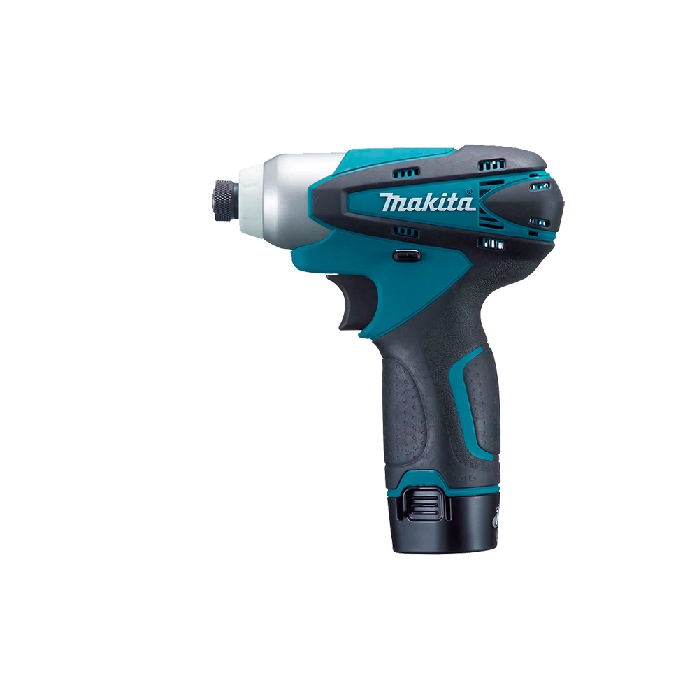 Kit de Parafusadeira e Furadeira Impacto 2 Bat Lítio 1,3AH Bivolt 12V DK1493 Makita