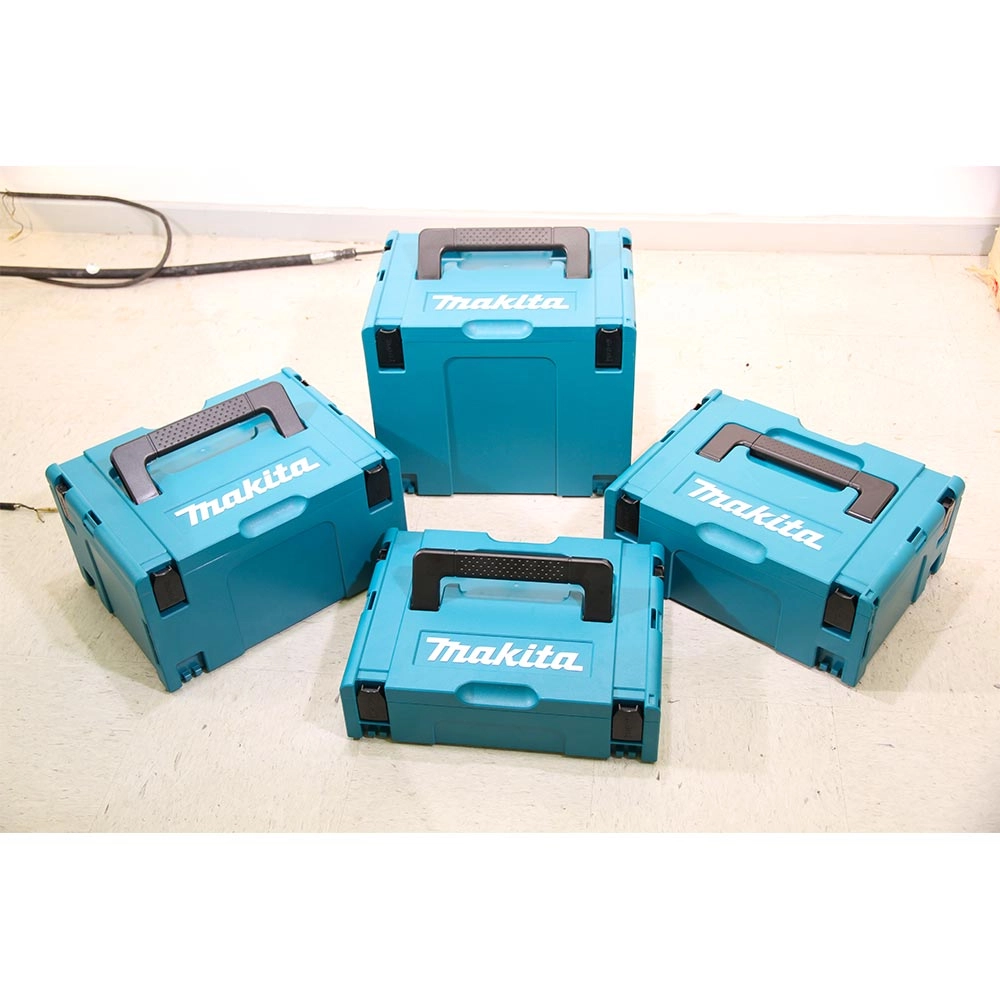 Kit Caixas de Ferramentas Com Carrinho Makpac Makita