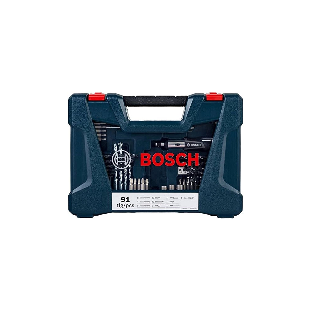 Kit de Bits e Brocas V-Line 91 Peças Bosch