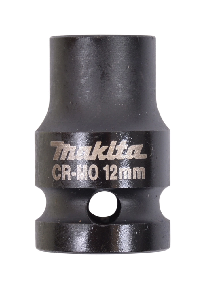 Soquete de impacto CR-MO Encaixe de 1/2 Pol 12mm B40098 Makita Soquete de impacto CR-MO Encaixe de 1/2 Pol 12mm B40098 Makita