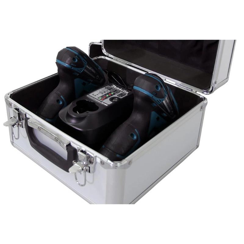 Kit de Parafusadeira e Furadeira 2 Baterias Lítio 1,3AH Bivolt 12V LCT204 Makita