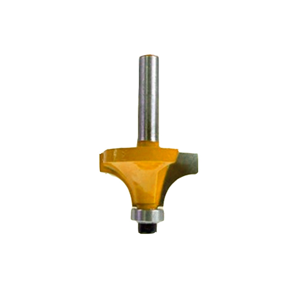 Fresa Tupia Canto Arredondado Rolamentada Raio 9,5mm Haste 6mm Fresa Tupia Canto Arredondado Rolamentada Raio 9,5mm Haste 6mm