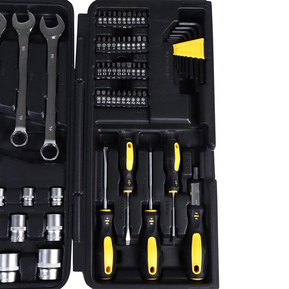 Jogo Ferramentas Profissional 110 peças Cromo Vanadium 49103 Tradestar