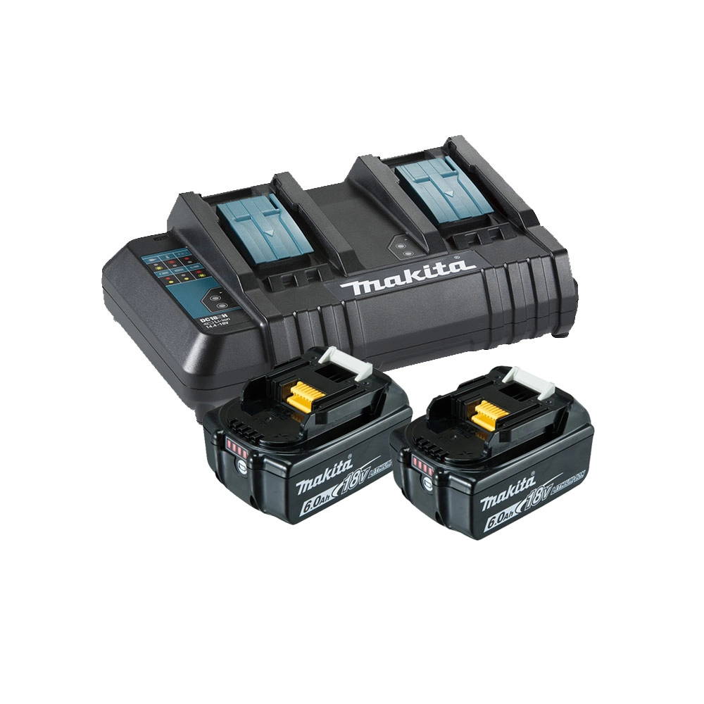Motosserra 36V Com 2 Baterias 18V 6Ah e Carregador Bivolt DUC306ZP Makita