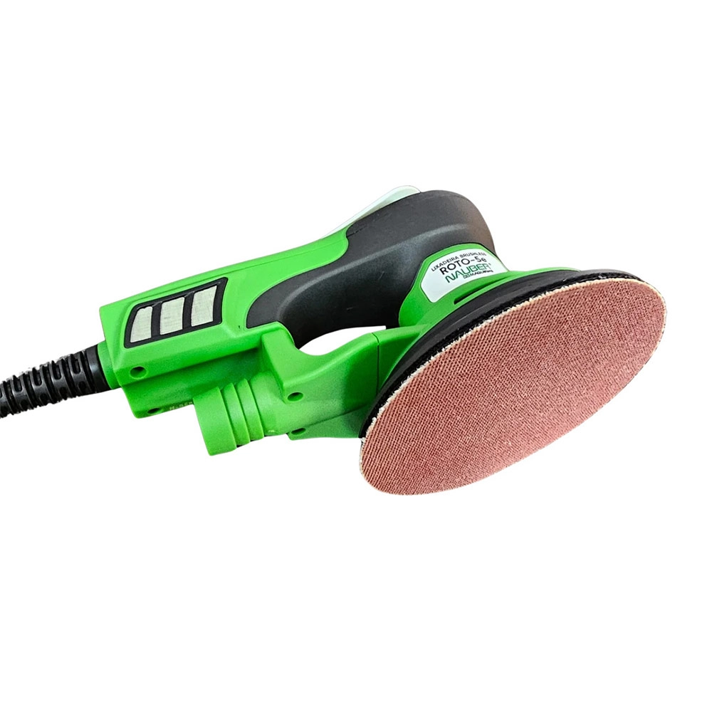 Kit Lixadeira Roto Orbital ROTO5E + Aspirador Pó SMART1600 Nauber 220V