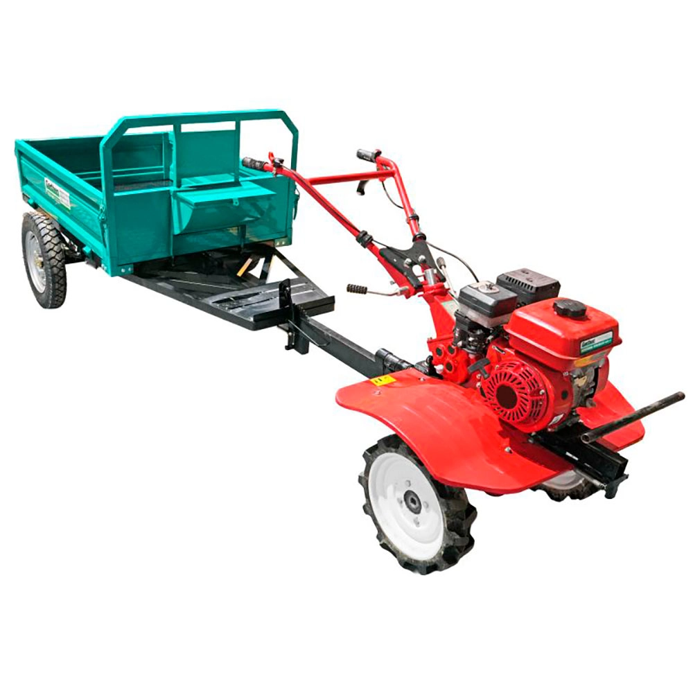 Motocultivador Tratorito 7HP 4T Roda Grande GMG7000-8 + Carretinha 500Kg GCM500F Garthen Motocultivador Tratorito 7HP 4T Roda Grande GMG7000-8 + Carretinha 500Kg GCM500F Garthen