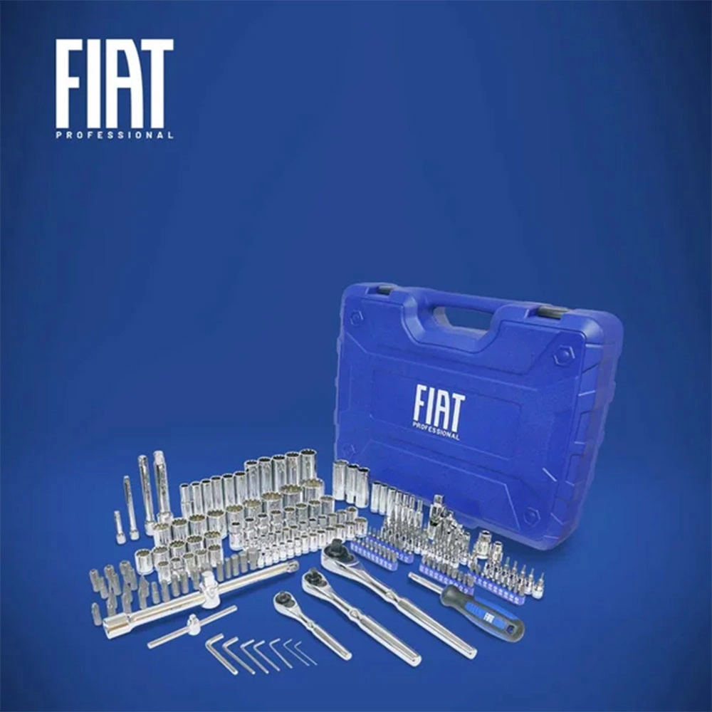 Maleta Kit Ferramentas Cromo Vanadio 192 Peças Centuria 192 Fiat
