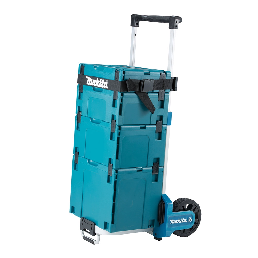 Kit Caixas de Ferramentas Com Carrinho Makpac Makita Kit Caixas de Ferramentas Com Carrinho Makpac Makita