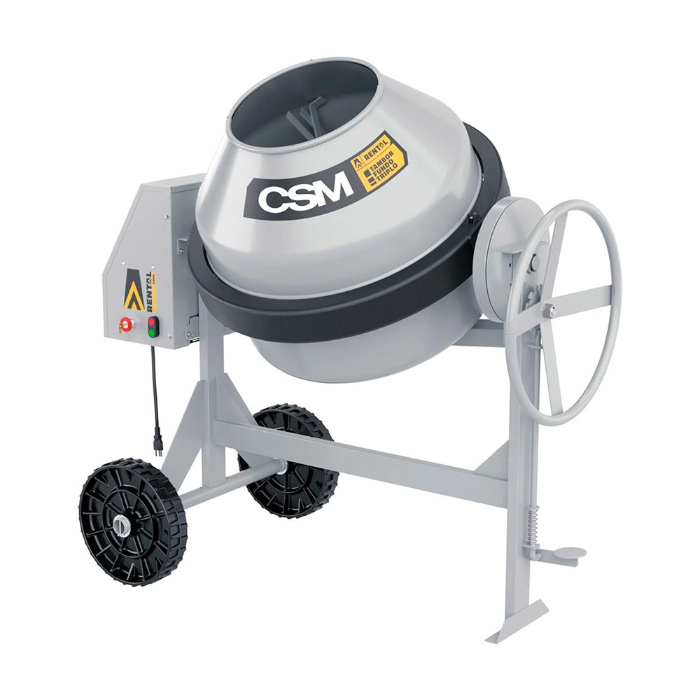 Betoneira Monofásica 1CV Rental 200L CSM Betoneira Monofásica 1CV Rental 200L CSM