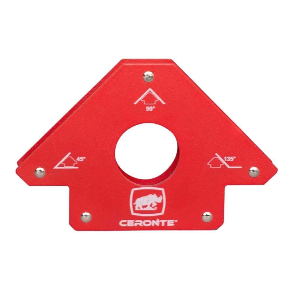 Kit 2 Esquadro Magnético Triangular 33kg CET 033 Ceronte