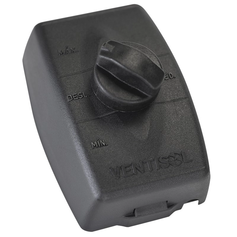 Ventilador Parede Oscilante 50cm 6 Pás 200w Bivolt Turbo 6 Steel Ventisol
