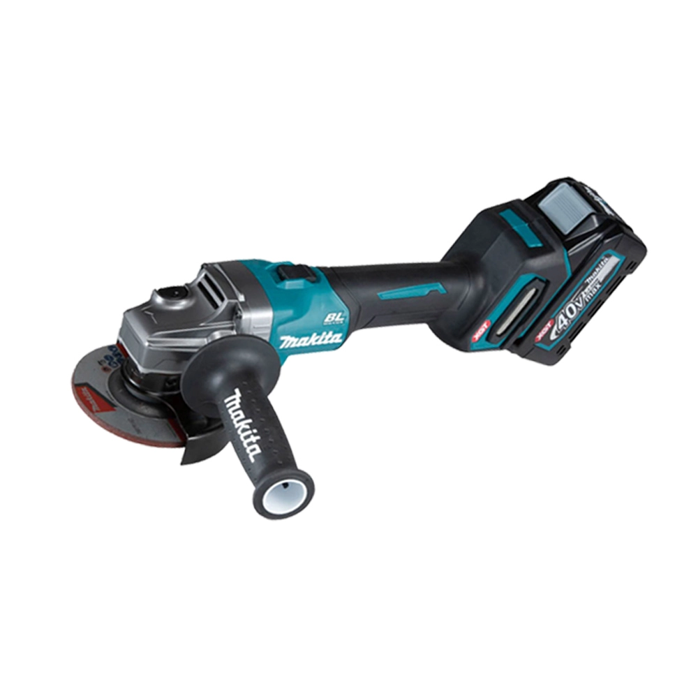Kit Parafusadeira + Esmerilhadeira Brushless 2 Bat 40V 4Ah HP002 + GA007 Makita