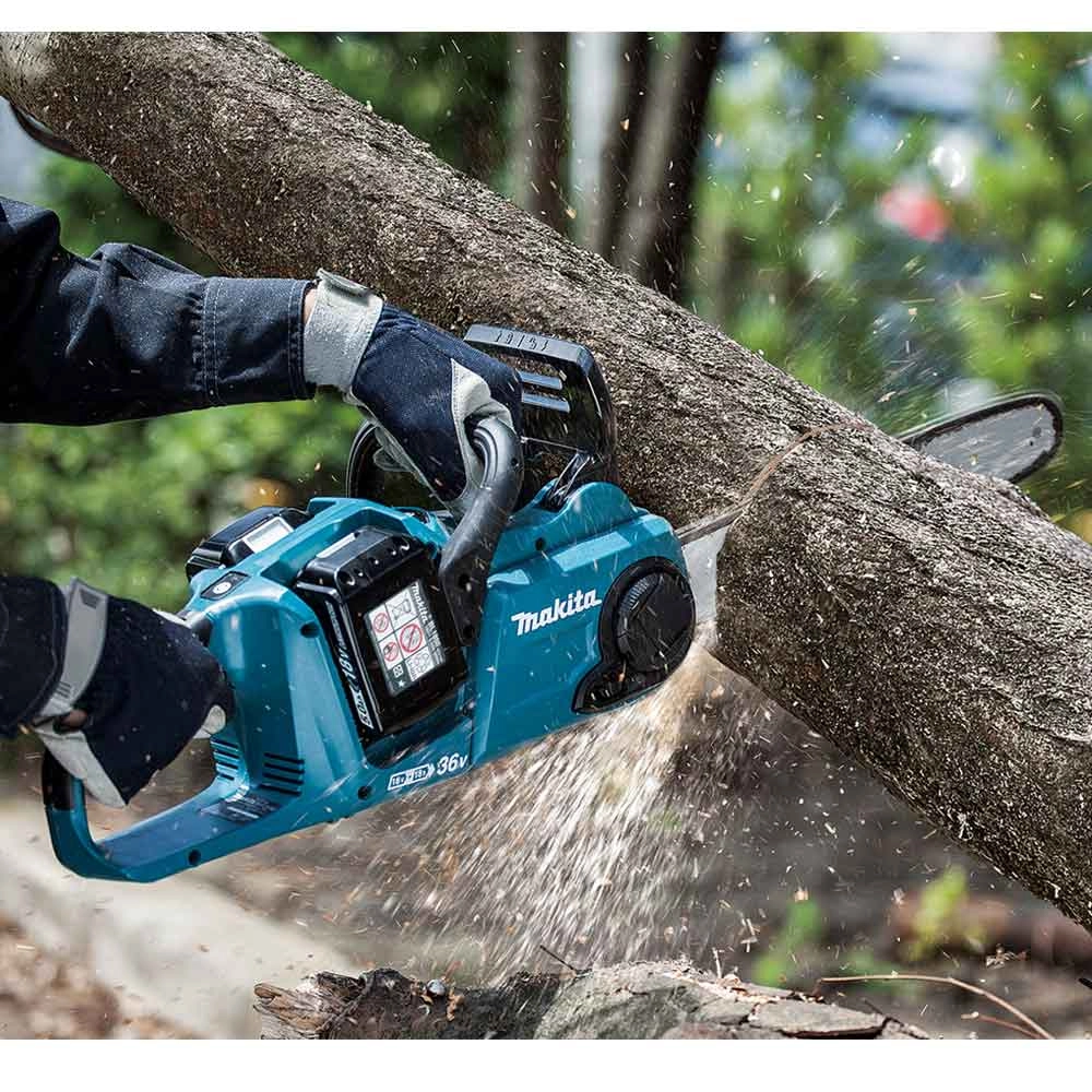 Motosserra Bateria Com Bateria 36V 5.0Ah e Carregador Bivolt DUC353ZC Makita