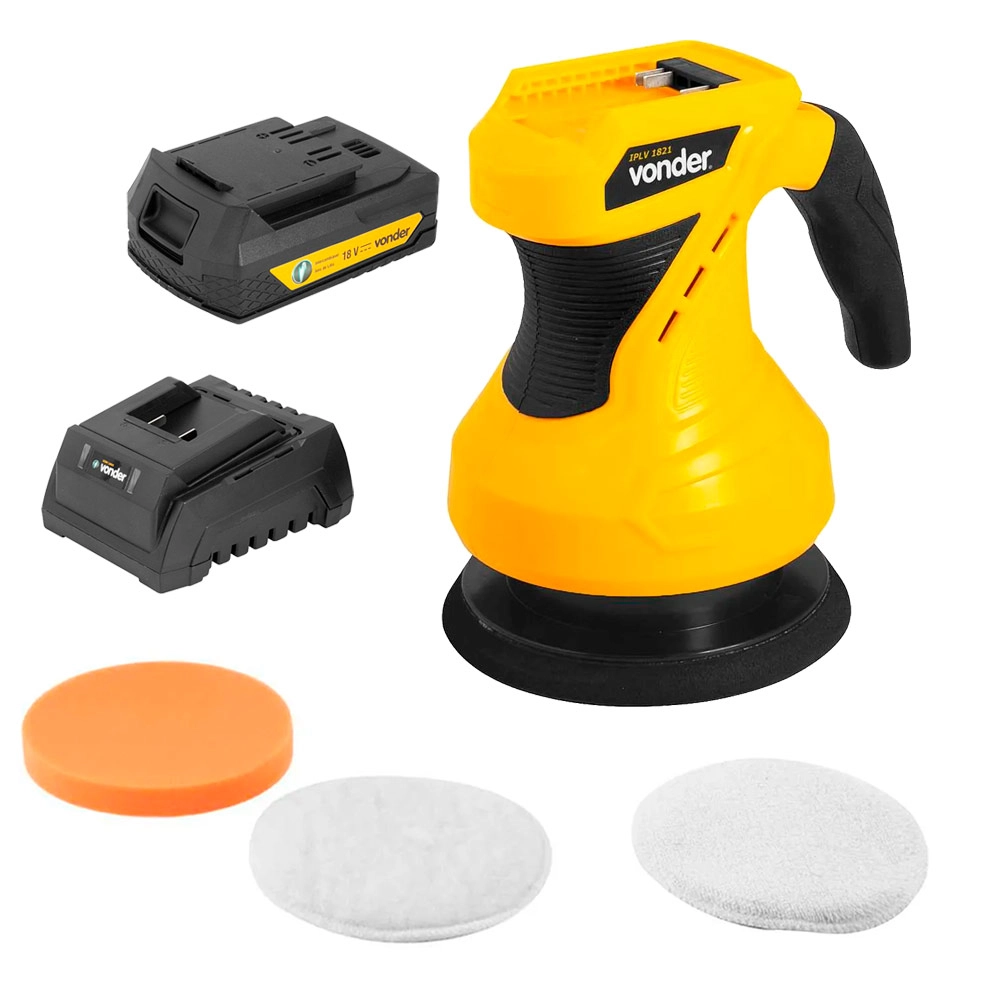 Politriz Com Bateria e Carregador 18V 2Ah IPLV1821 Vonder