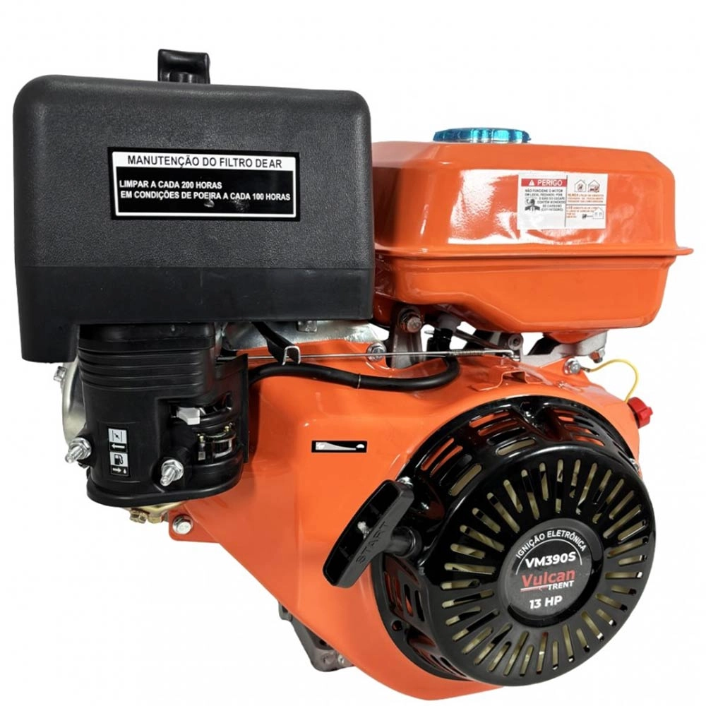 Motor Gasolina Partida Manual 13HP 4 Tempos VM390S Vulcan