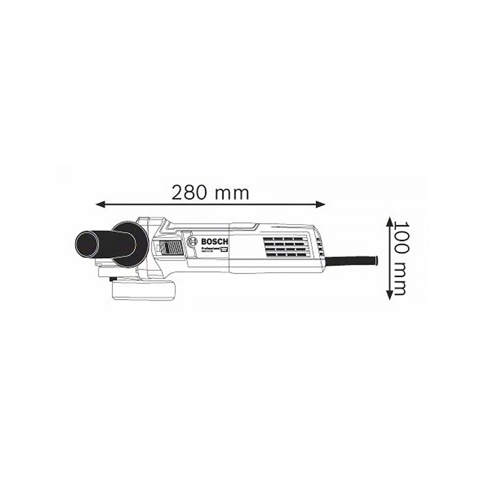 Esmerilhadeira Angular 5" 125mm 900W Heavy Duty GWS9125 Bosch 