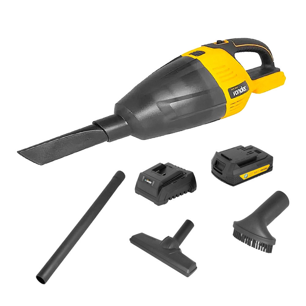 Aspirador de Pó Com Bateria 2Ah 18V IAPV1800 Vonder Aspirador de Pó Com Bateria 2Ah 18V IAPV1800 Vonder