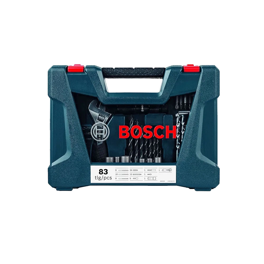 Kit de Bits e Brocas 83 peças Bosch