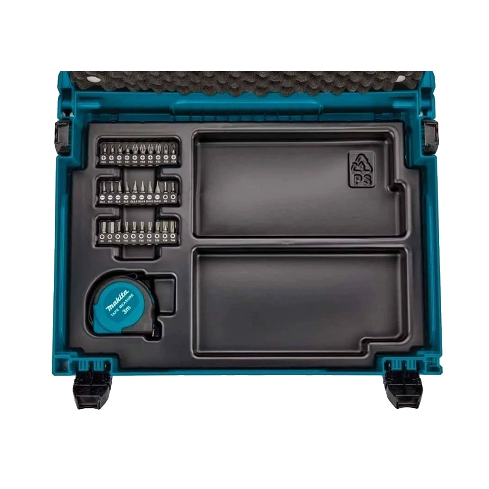 Kit De Brocas E Bits SDS Plus Makpac 65 Peças B-69478 Makita