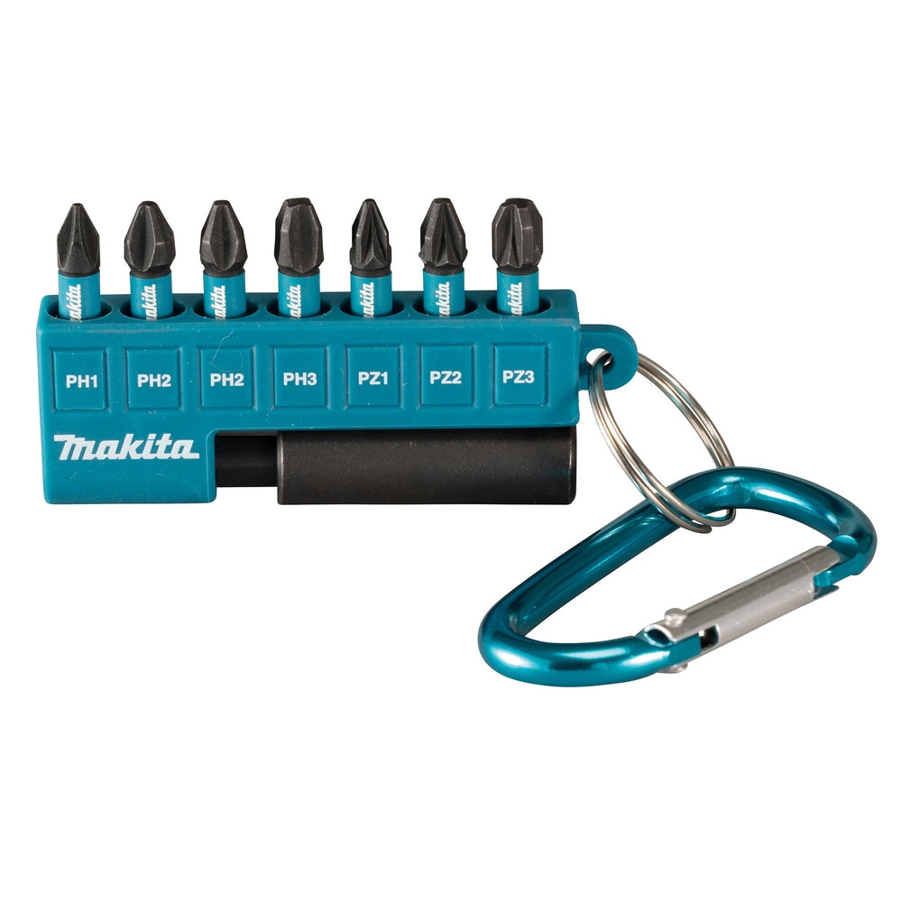 Kit Bits Impact Black 8 Peças E11994 Makita Kit Bits Impact Black 8 Peças E11994 Makita