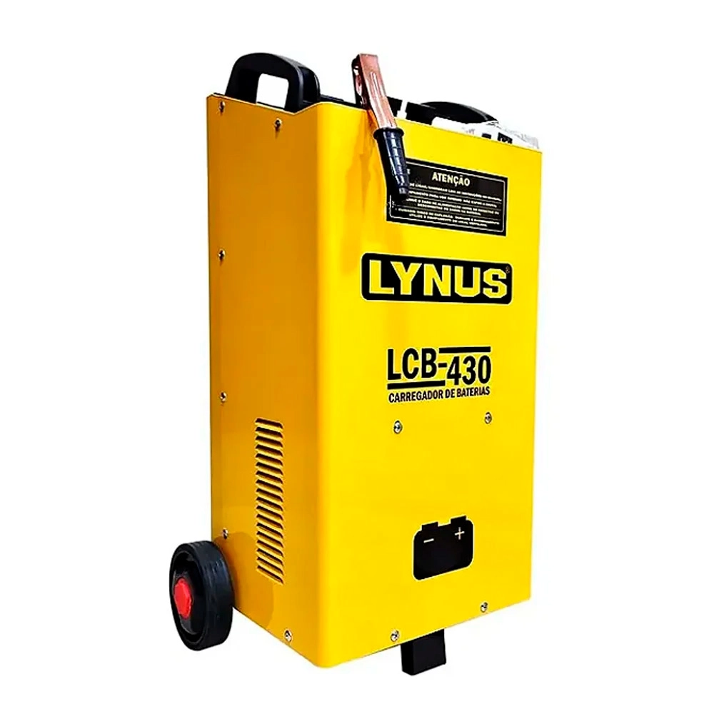 Carregador de Bateria LCB430 Lynus 220V