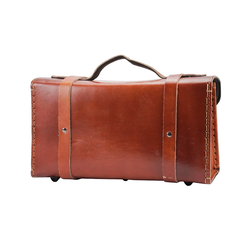 Maleta Ferramentas Couro 36x20x14cm M002 Braço Forte