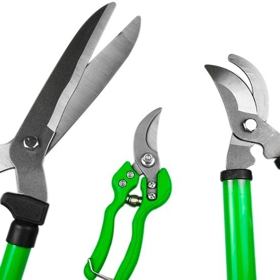 Kit Tesouras 3 Unidades Para Poda e Corte TS-27002 Trapp